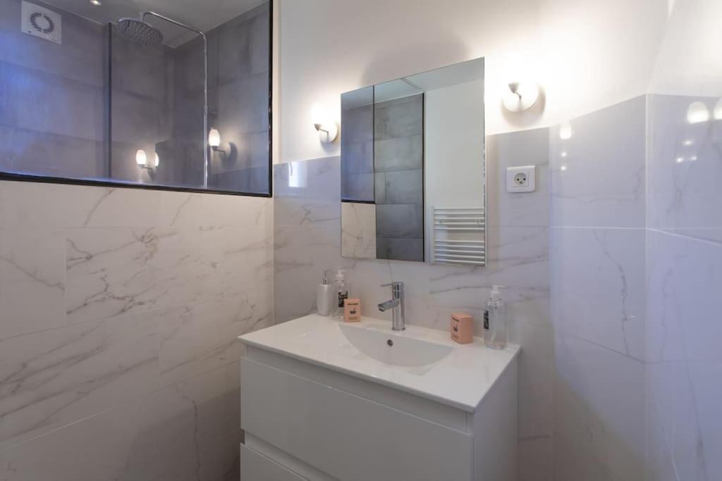 L1 Suite Auguste Valensin 10 Min A Pied Mer Clim&Wifi Nice Exterior photo
